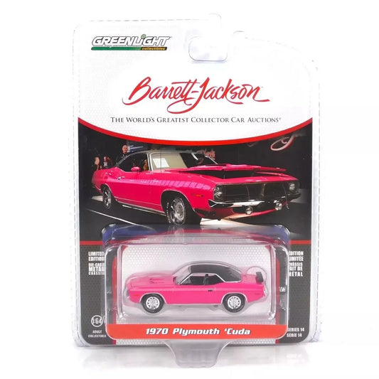 GREENLİGHT 1/64 BARRETT-JACKSON SERİES 14- 1970 PLYMOUTH CUDA