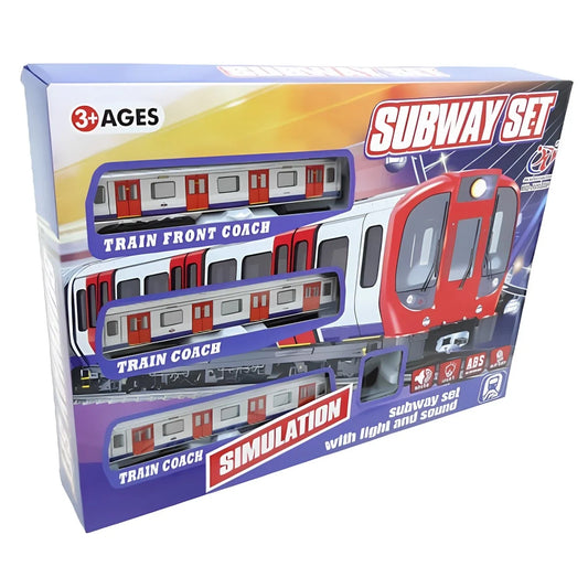 PİLLİ METRO TRENİ KUTULU