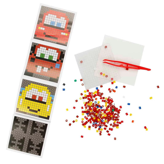 4İN1 DİSNEY CARS PİXEL PİXEL BONCUK AKTİVİTE VE OYUNCAK SETİ