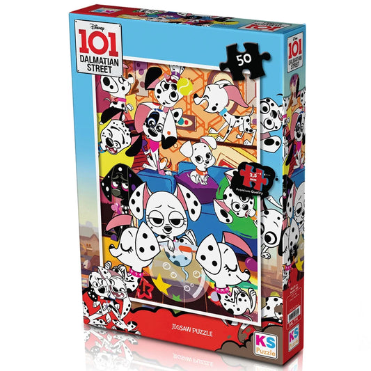 KS 101 DALMATİAN 50 PARÇA PUZZLE