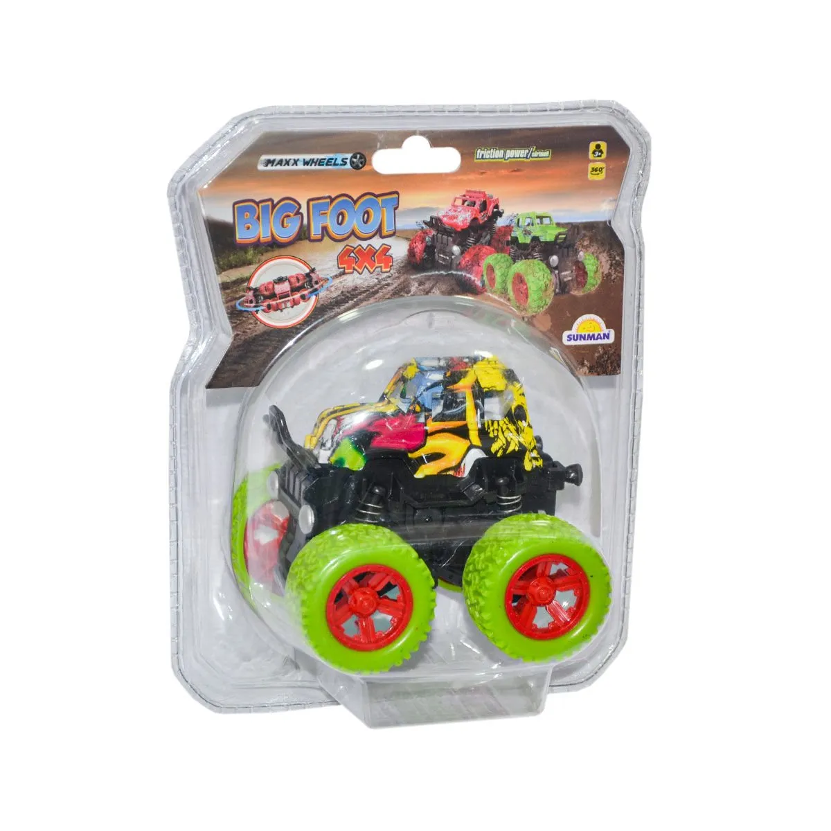 Sunman Big Foot Jeep 4x4 1:36 — görsel 2