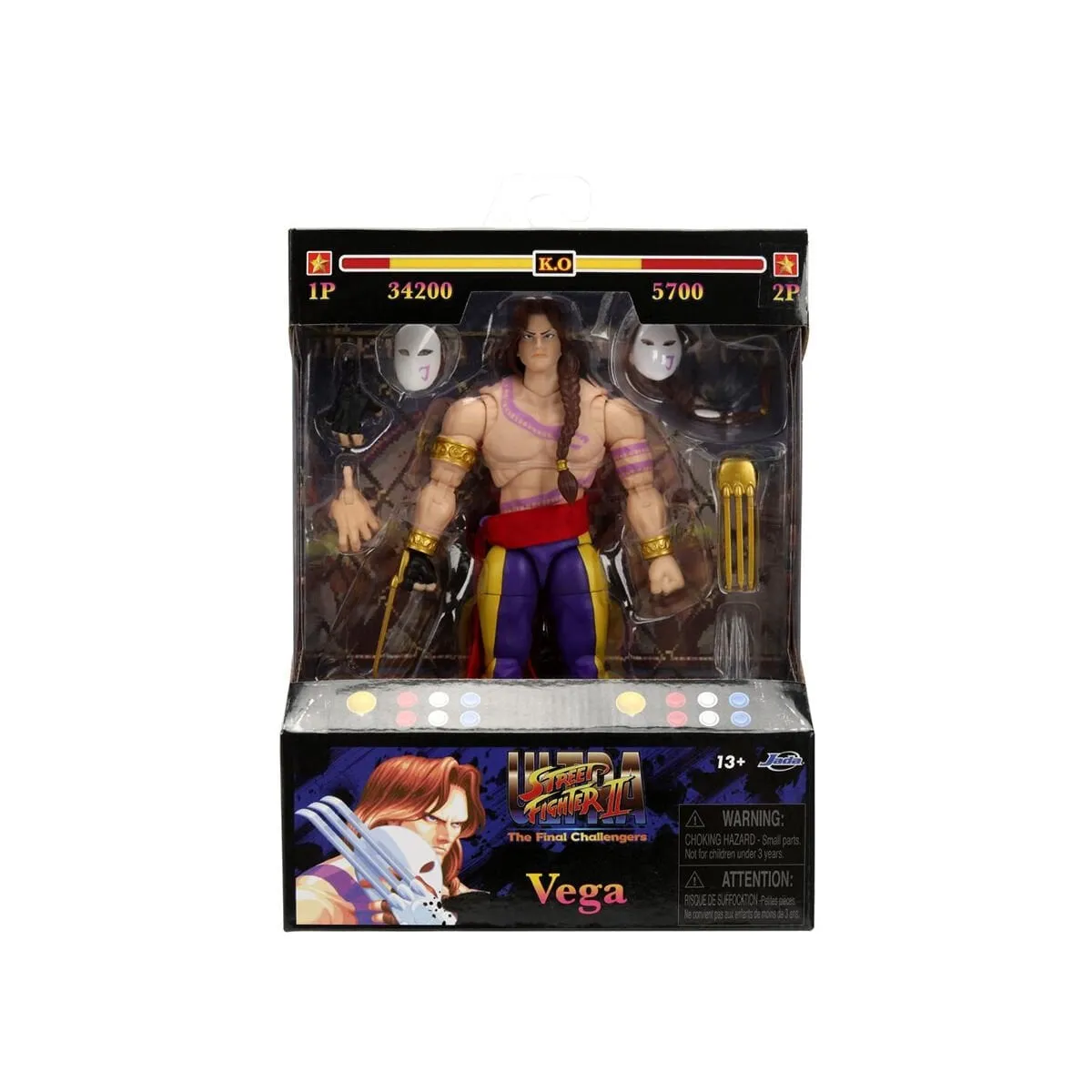 Street Fighter II Vega 6 Figure — görsel 5