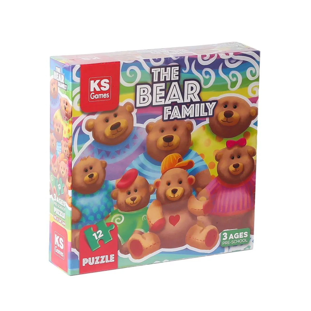 The Bear Family Pre School Puzzle -KSPuzzle