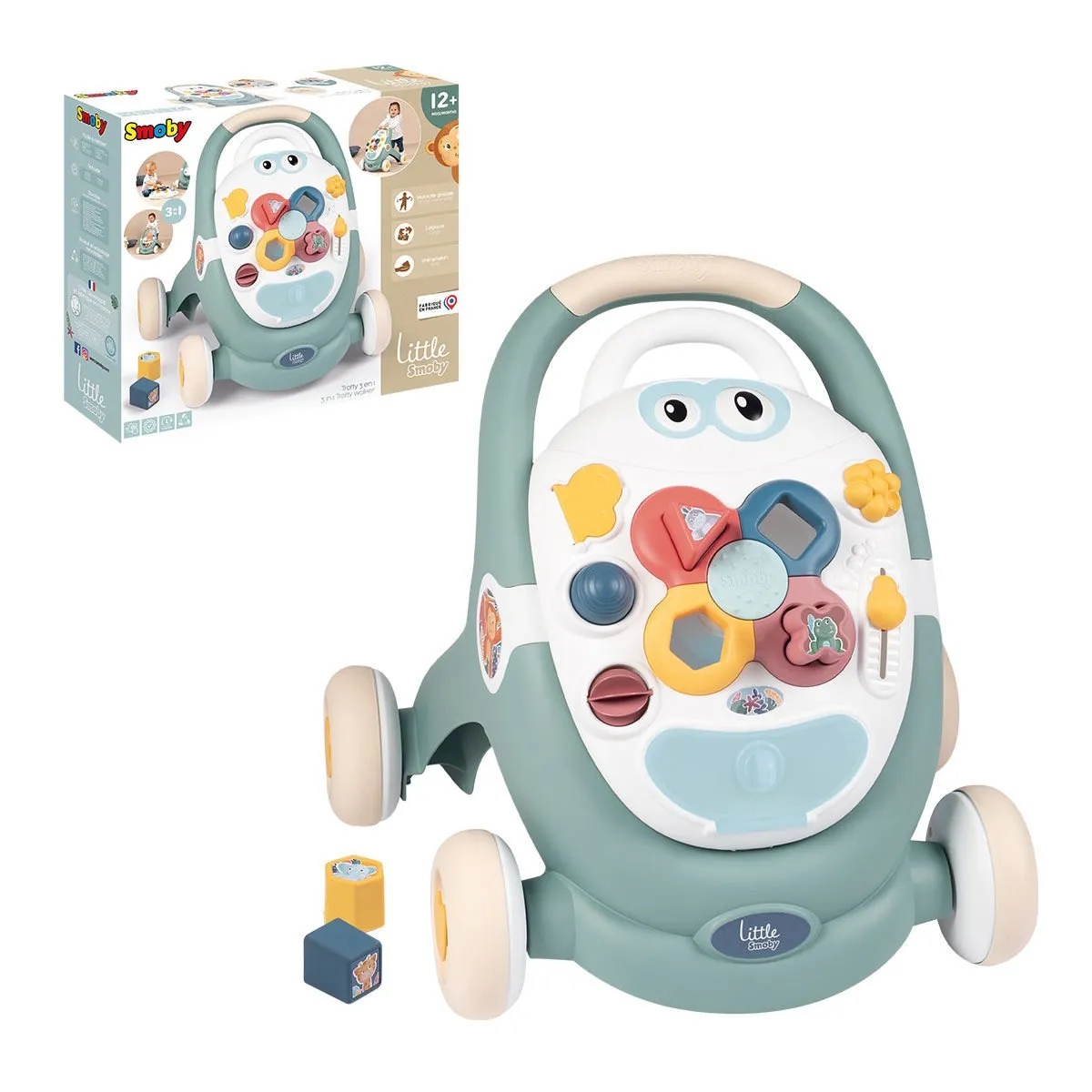 Little Smoby Trotty 3ü1 arada Yürüteç +12 ay