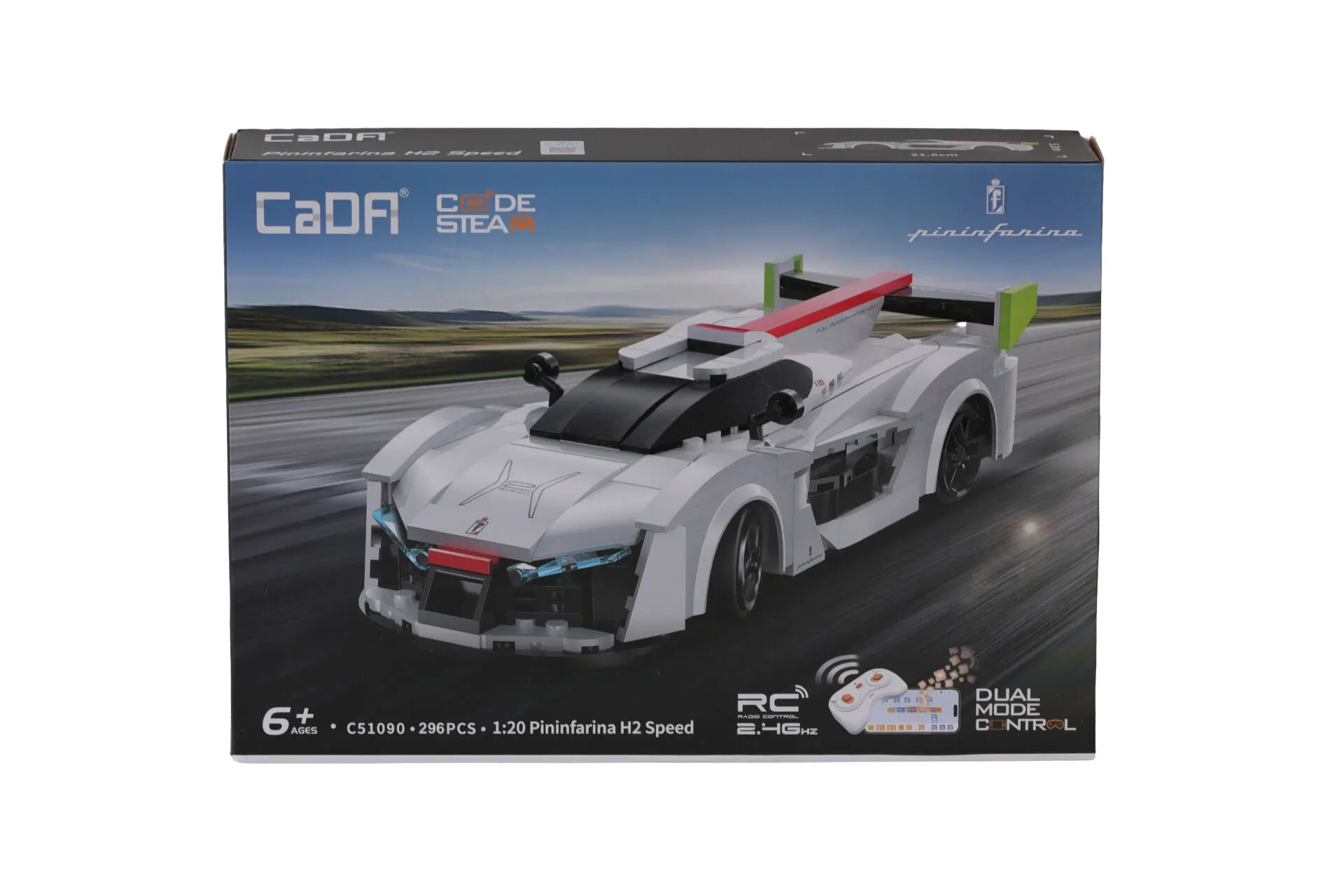 C51090W CADA PİNİNFARİNA-H2 SPEED 296 PARÇA BLOCK OYUNCAK