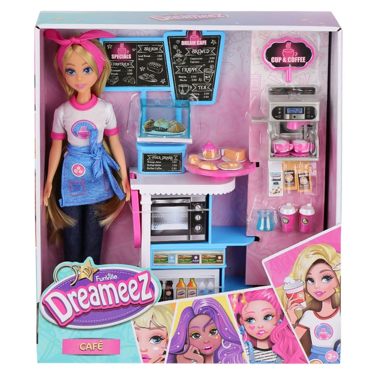 Dreameez Bebek ve Cafe Oyun Seti -Sunman