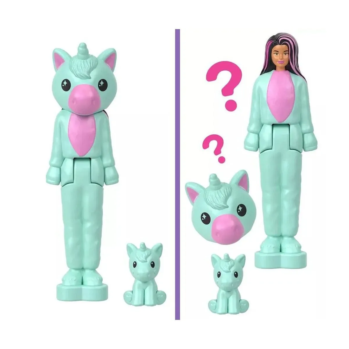 Mini BarbieLand Cutie Reveal Bebekler — görsel 3