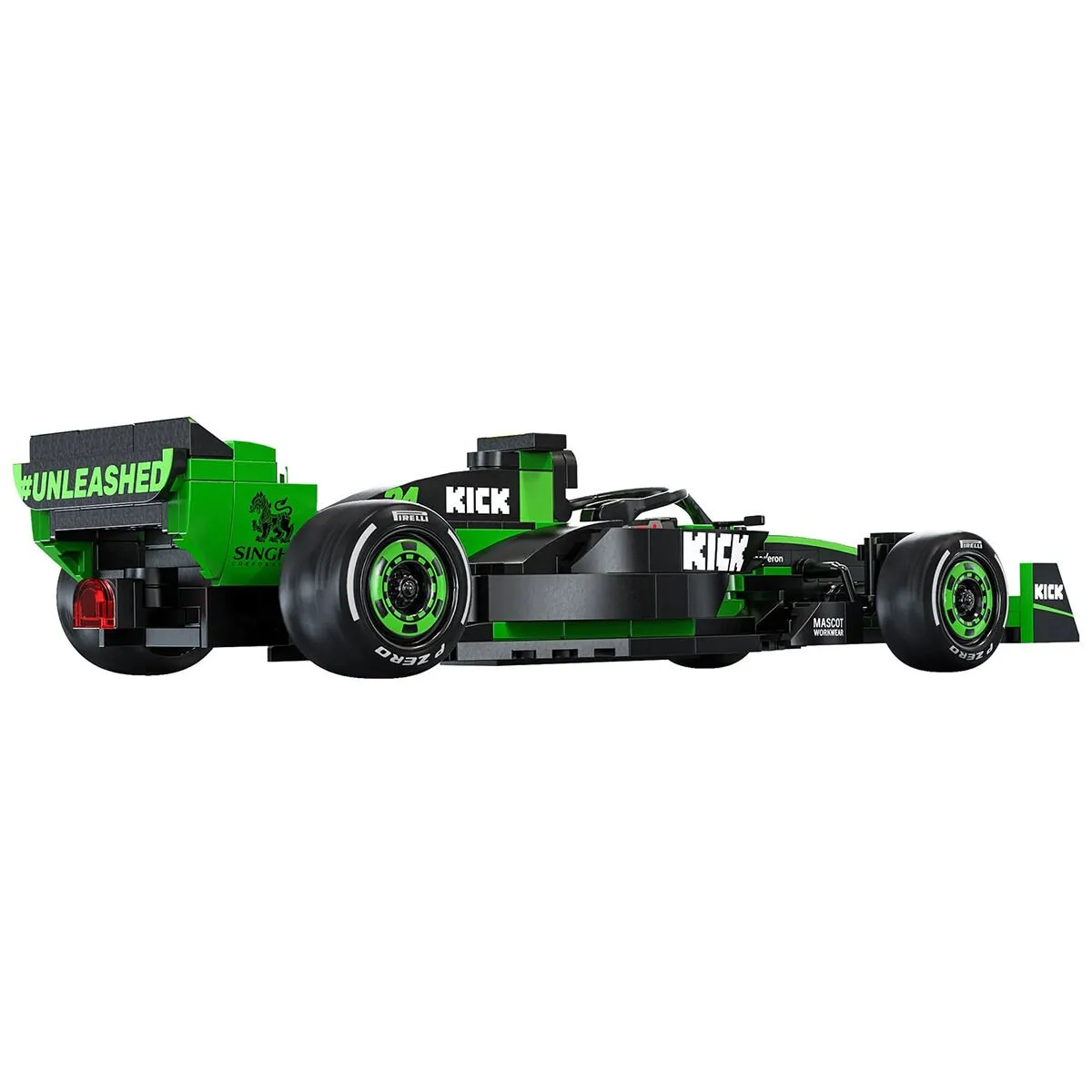 Cada Sauber F1 Formula Aracı 314 Parça Block Oyuncak — görsel 4