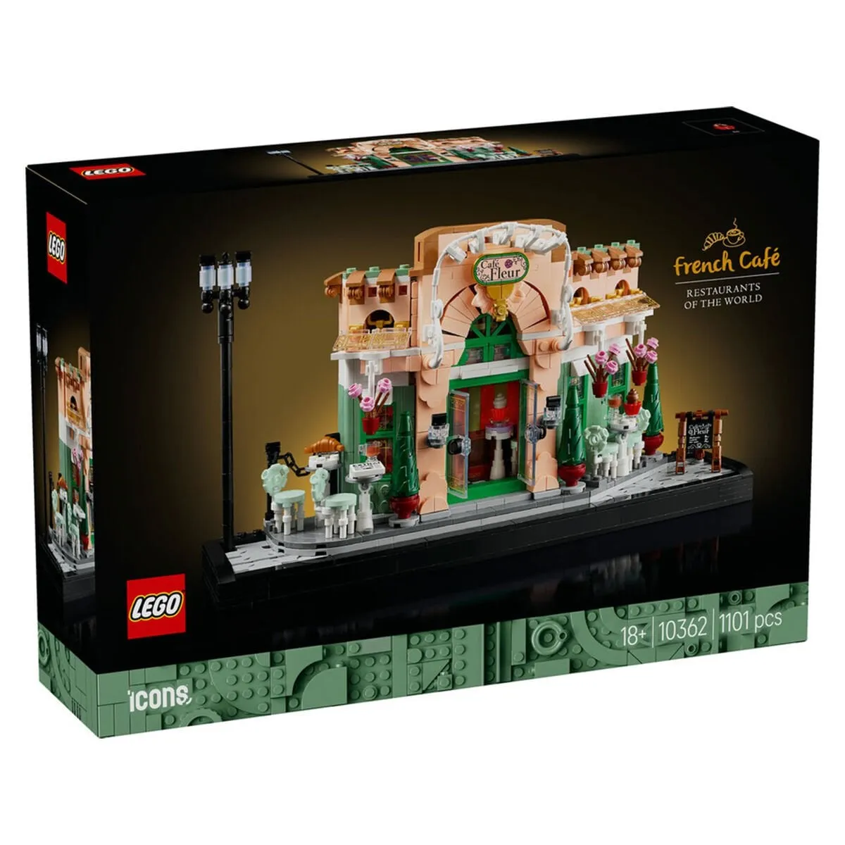 Lego icons - French Cafe 1101 parça +18 yaş
