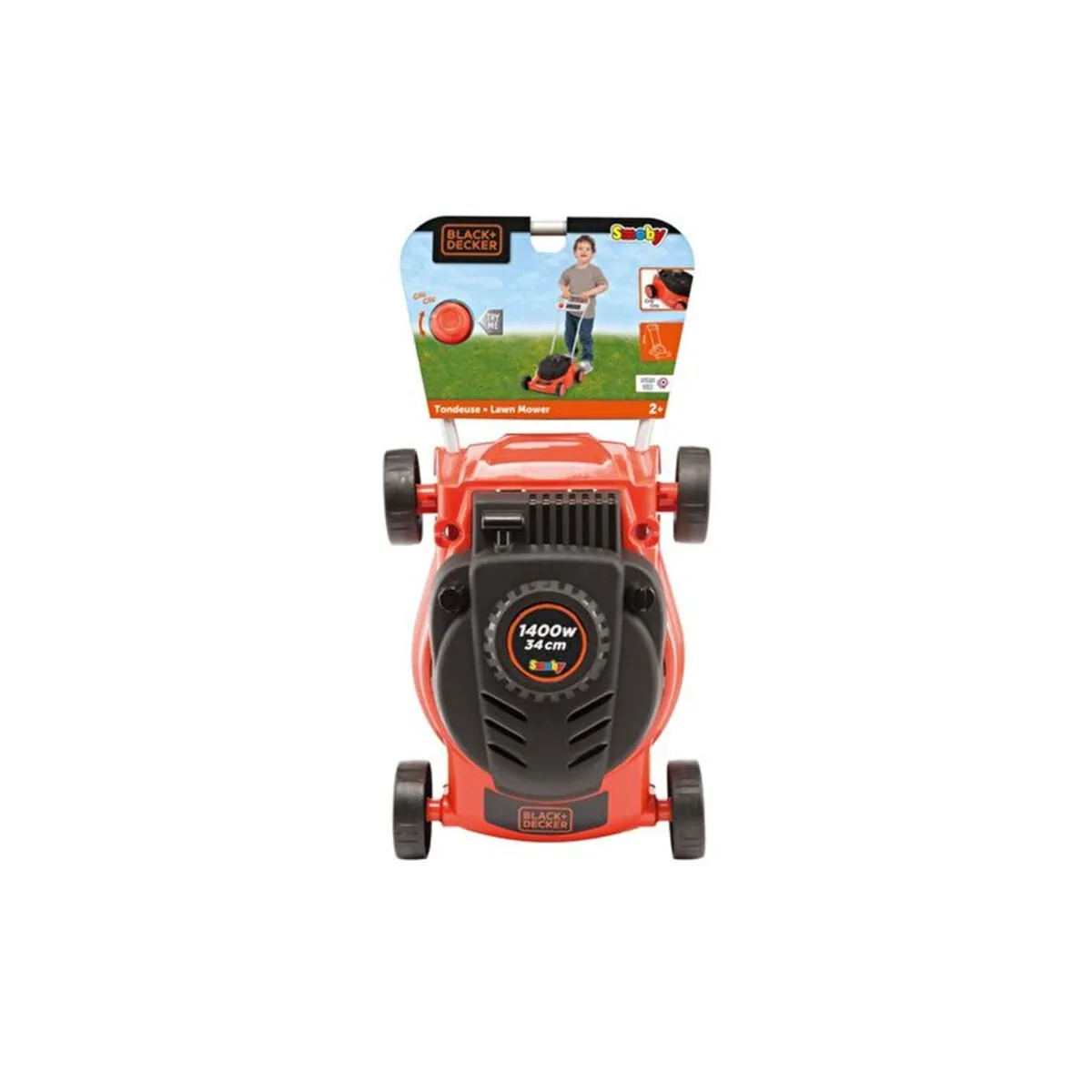 ''B+D MECHANICAL LAWN MOWER Mechanical lawnmower with mechanical butt — görsel 5
