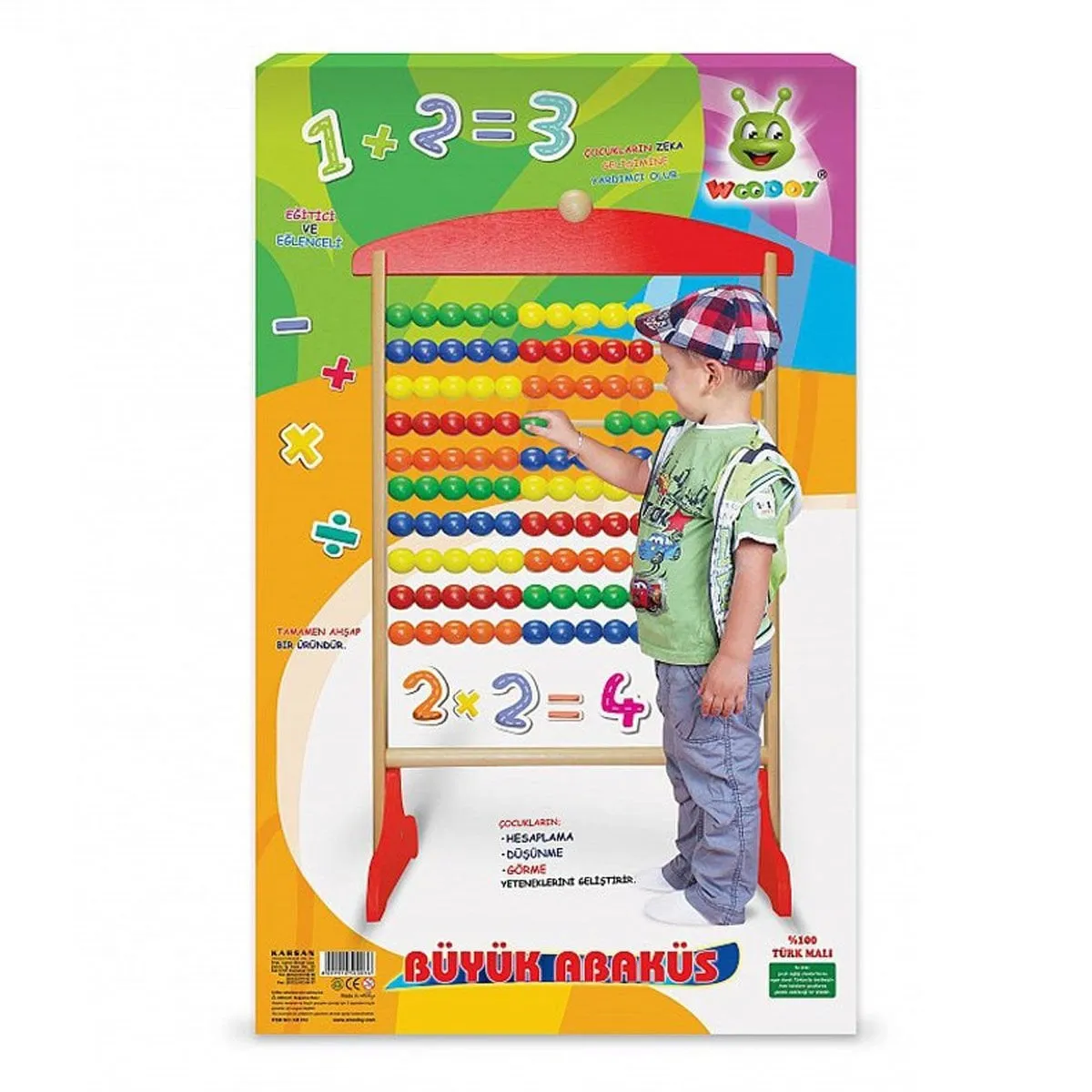 Woodoy Abaküs 100lü