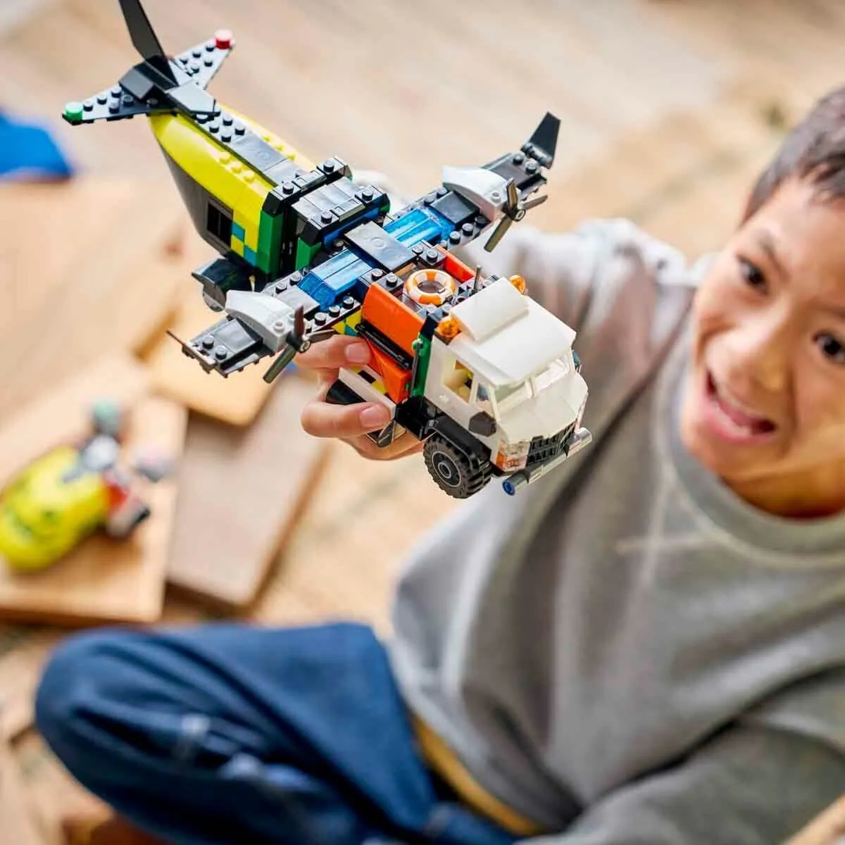 Lego City Uçak, Servis Kamyonu ve Hoverkraft 990 parça +7 yaş — görsel 7