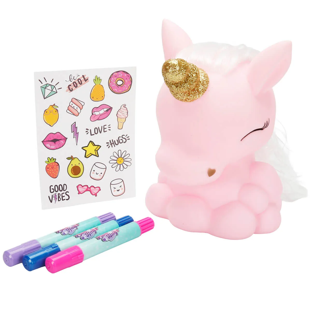 Unicorn Boyama ve Sticker Seti Işıklı (SUN-HTI-SBR-HOBİ)