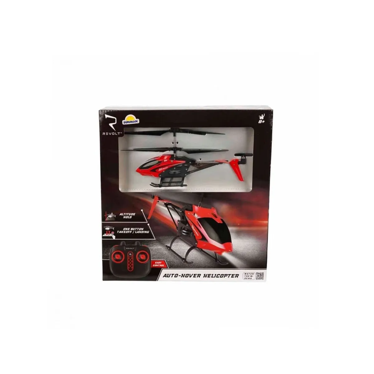 Airwolf Çift Pervaneli Işıklı Helikopter — görsel 3