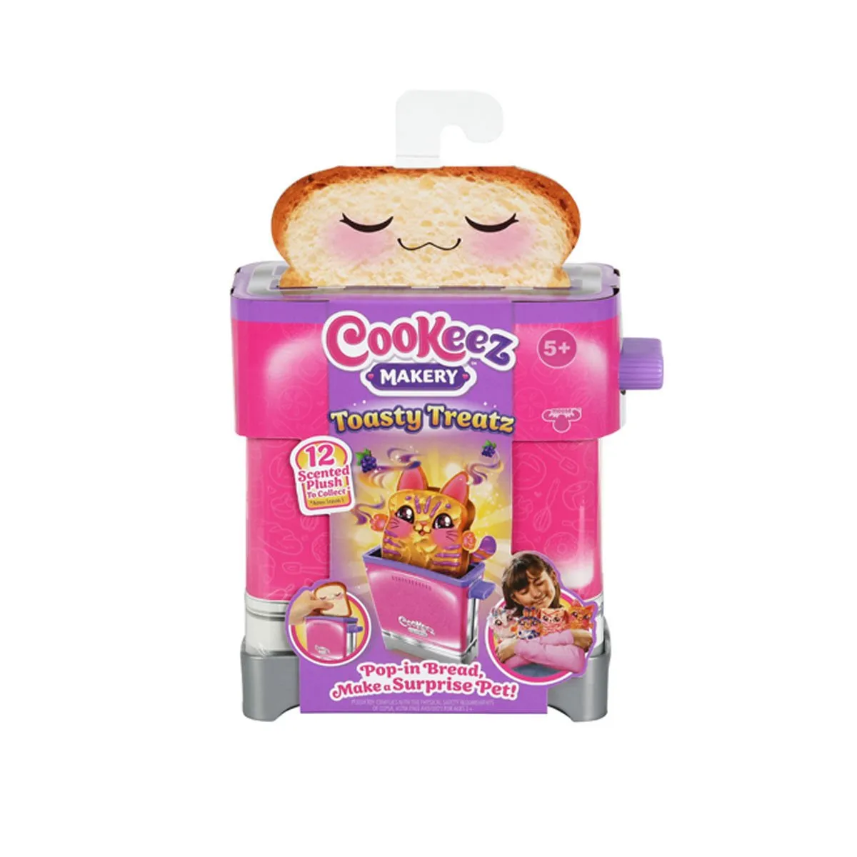 Cookeez Makery Tost Makinesi Kokulu Sürpriz Waffle Pelüş