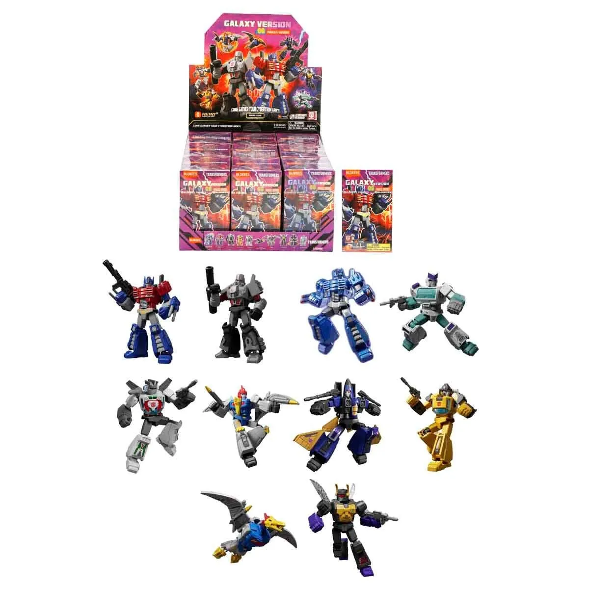 SUN-BLO-FİGÜR TRANSFORMERS GALAXY VERSİYON 06 TRNS 9D(Belirtilen fiyat, tekli satış için adet fiyatıdır.)