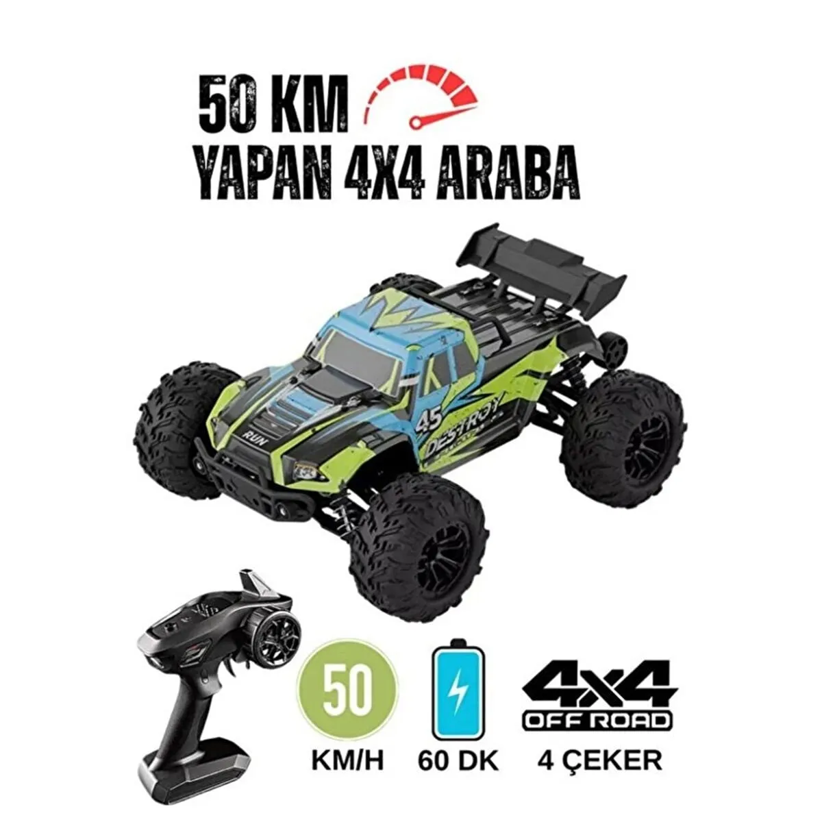 4x4 Uzaktan Kumandalı Arazi Aracı Taşıma Çantalı — görsel 2