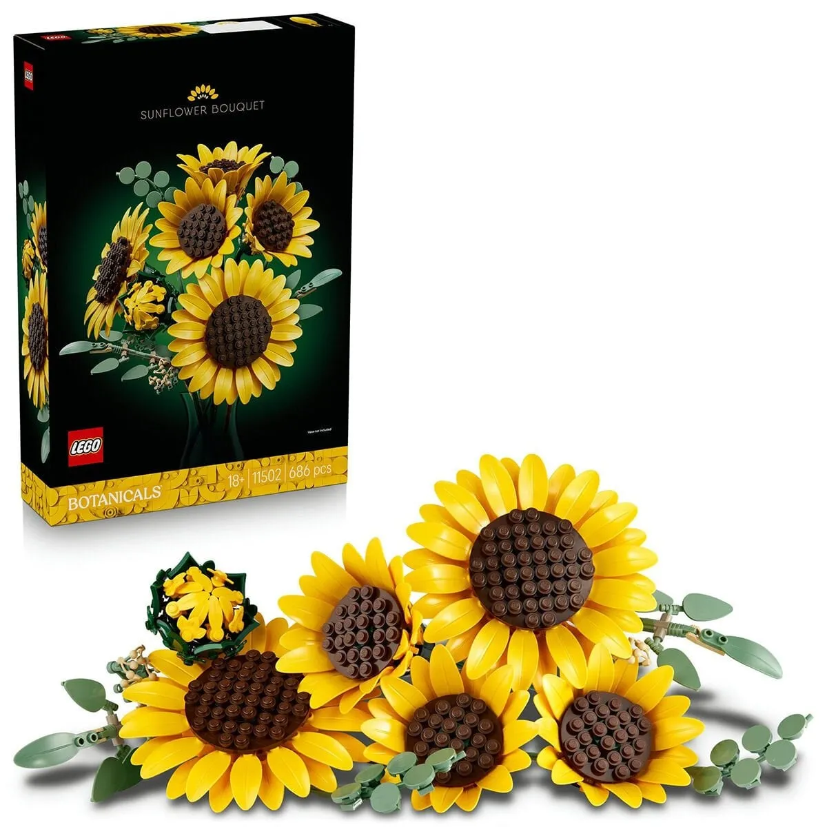Lego Botanicals Ayçiçeği Buketi 686 parça +18 yaş