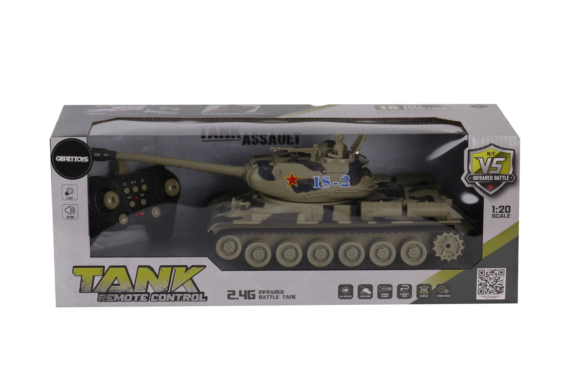 2 4G Kontrol 15 Fonksiyonlu Uk Tank
