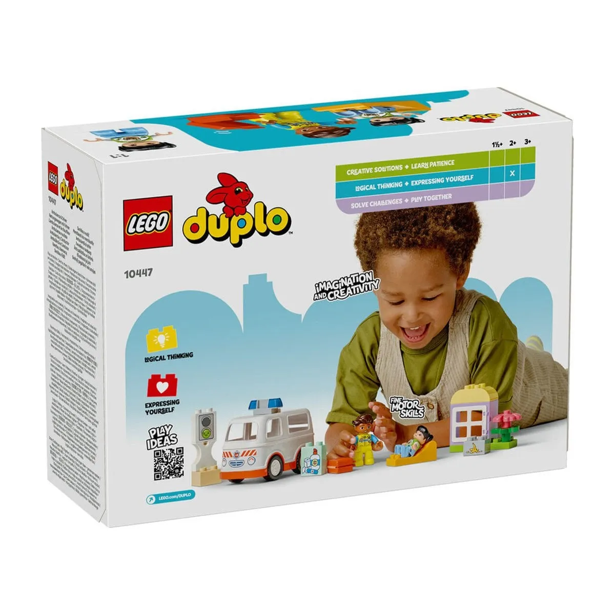 Lego Duplo Ambulans ve Sürücü 19 parça +2 yaş — görsel 6
