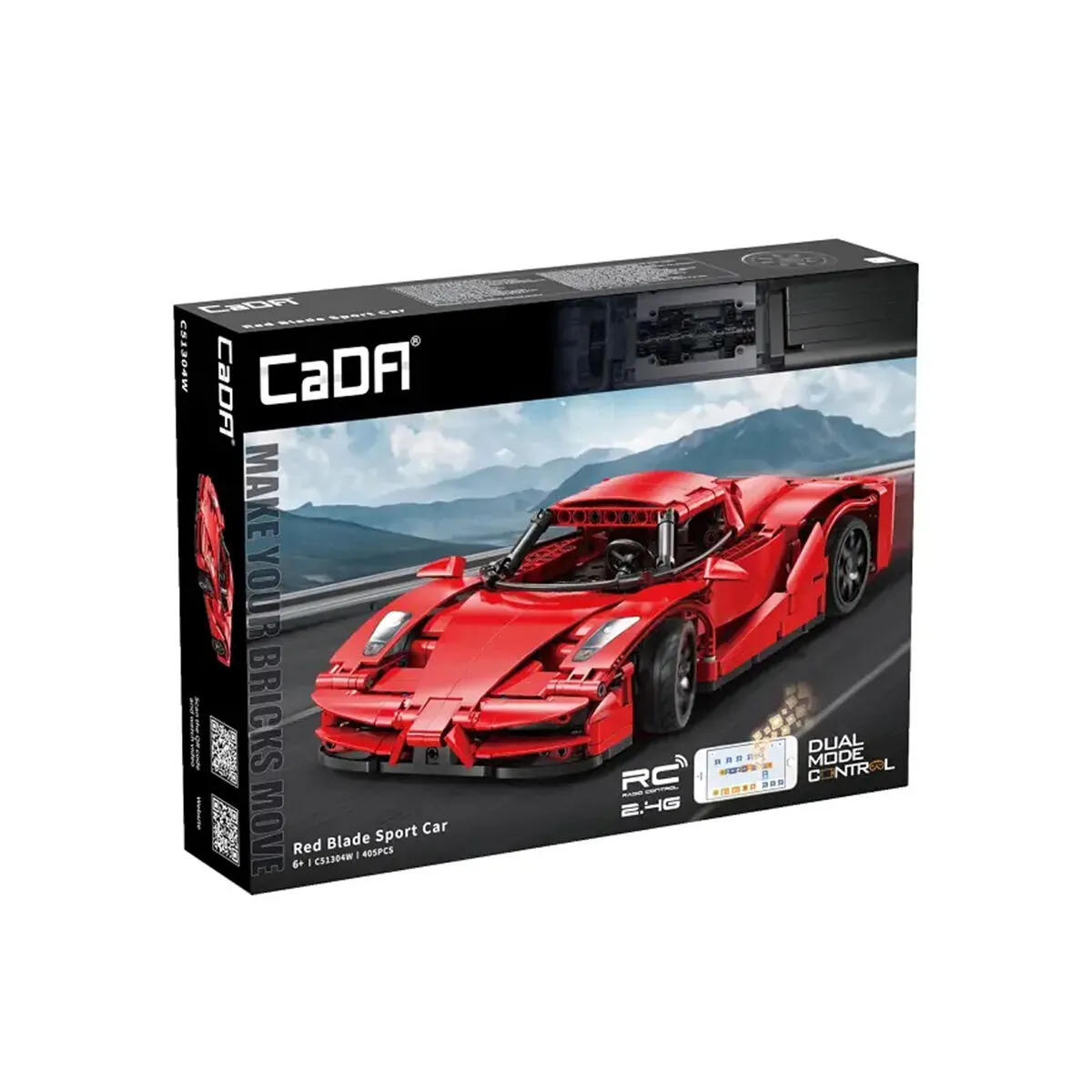 Cada Red Blade Spor Araba 405 Parça Yapım Seti — görsel 5