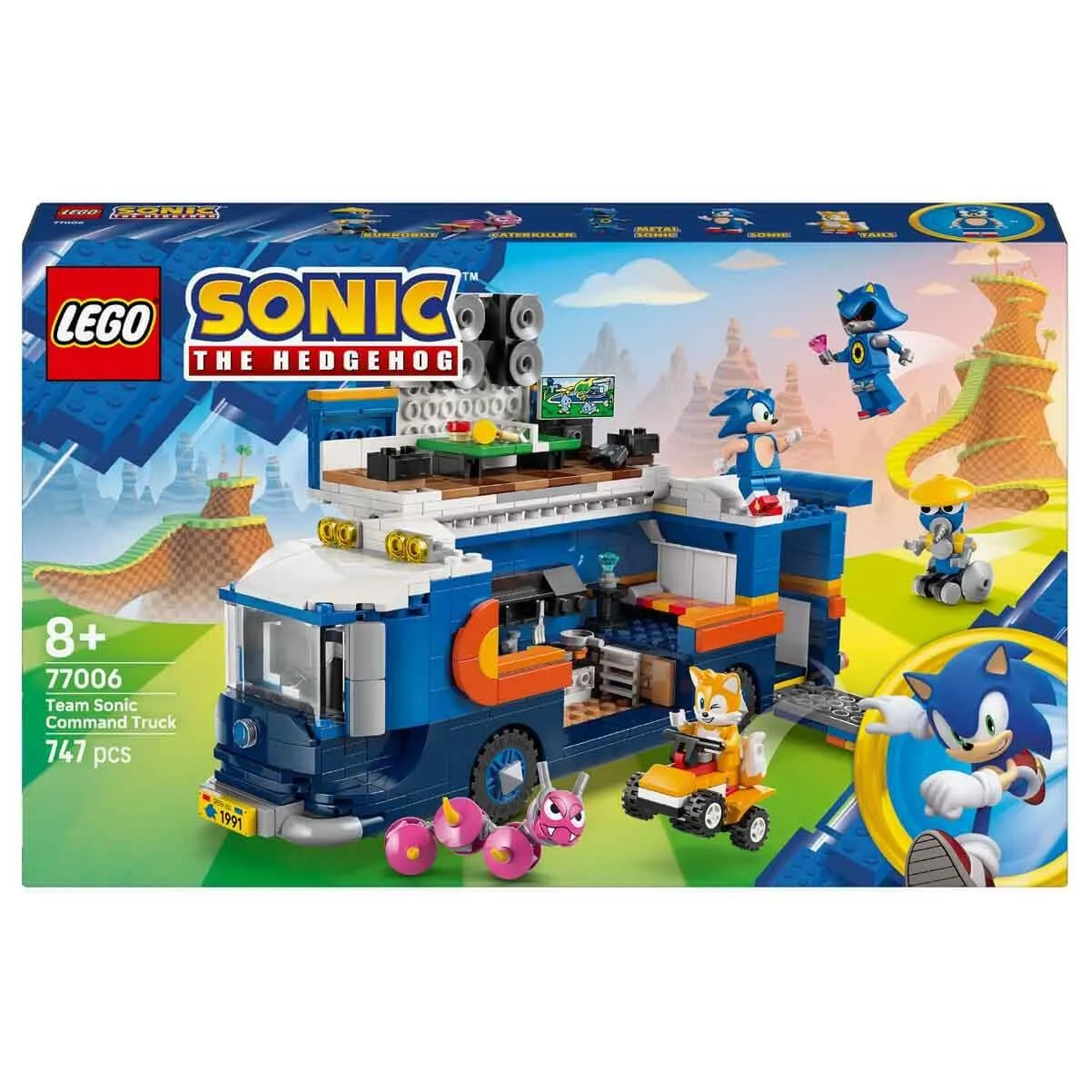 LEGO® Sonic the Hedgehog™ Sonic Takımı Komuta Kamyonu 747 parça +8 yaş — görsel 8