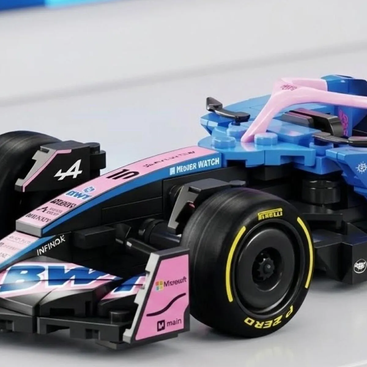 Cada 2025 Alpine F1 300 Parça Block Oyuncak — görsel 3