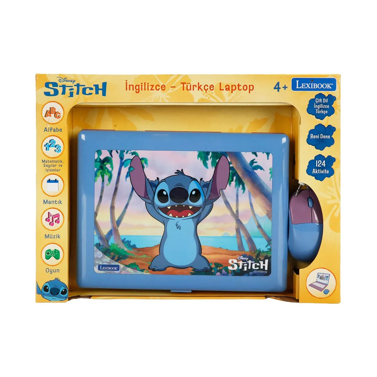 Sun-Lex Eğitici Sesli Dizüstü Bilgisayar Stitch — görsel 4