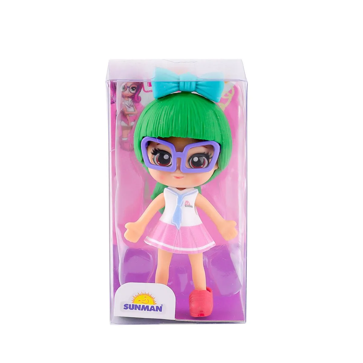 Sunman Lovely Little Girl Bebek 9-10 cm — görsel 6