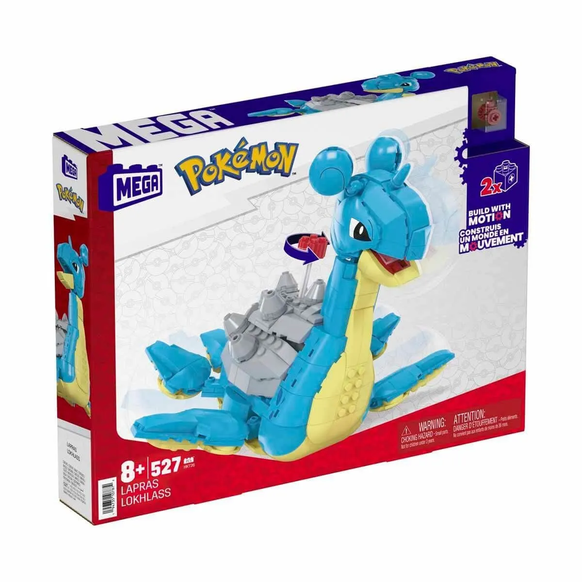 MEGA Pokémon Lapras 527 Parça +8 Yaş