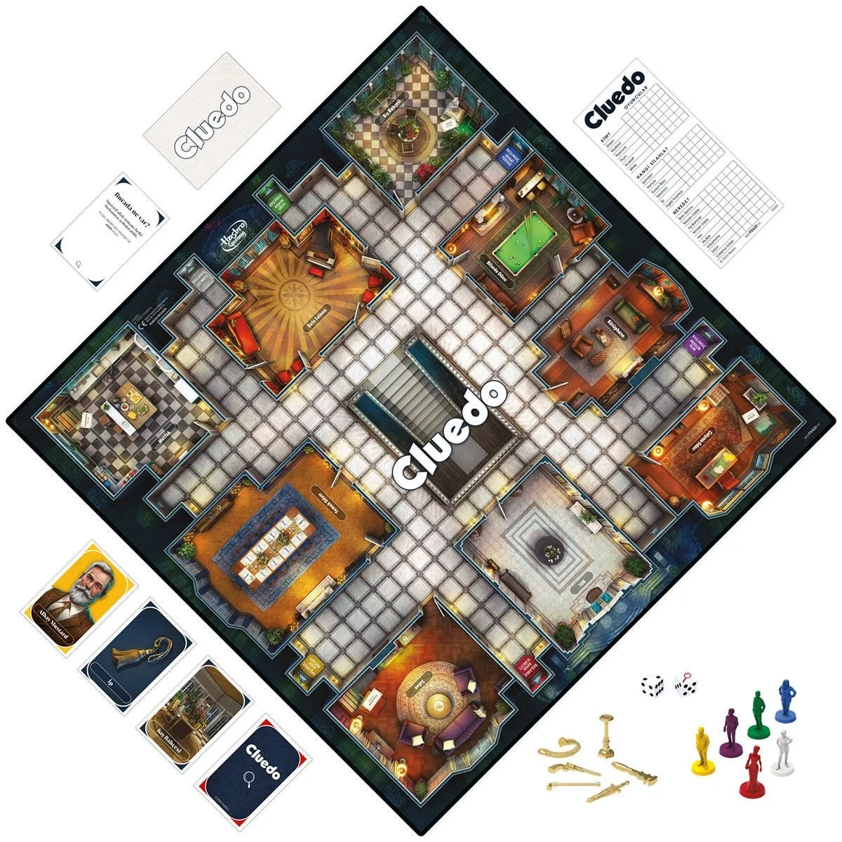 Hasbro Gaming - Cluedo +8 yaş — görsel 2
