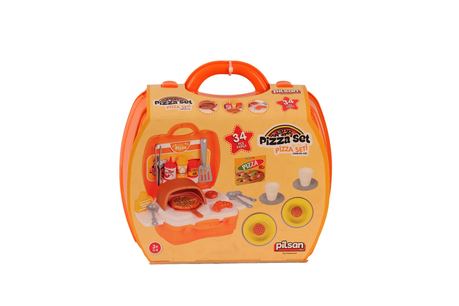 235 Çantalı Pizza ve Barbekü Seti Karma