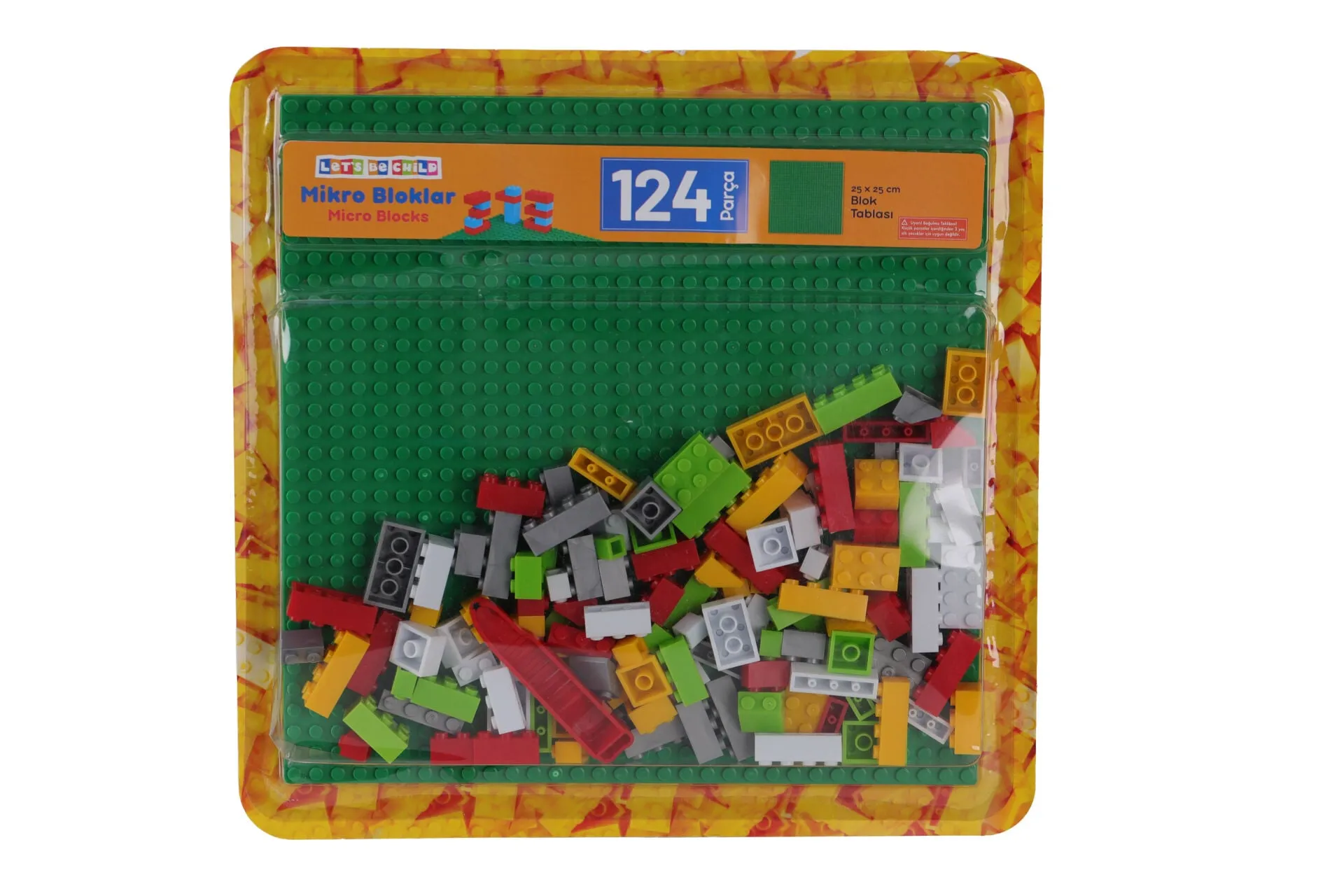 Mikro Bloklar 124 Parça Kartela