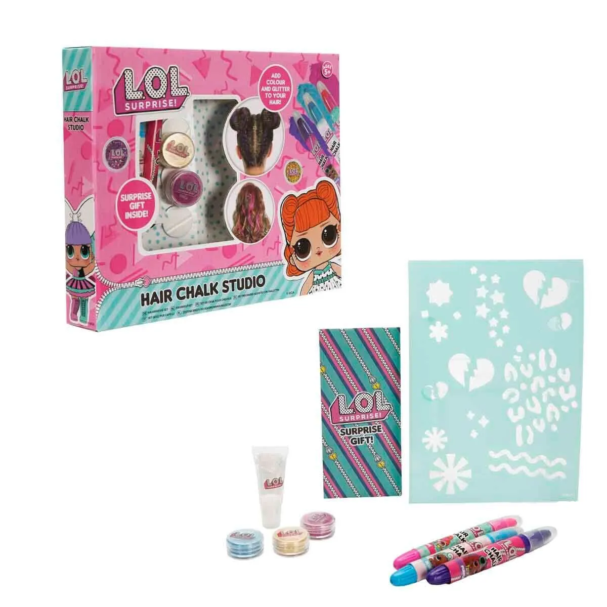 SUN-RMS-HOBİ SET LOL HAIR CHALKS LOL
