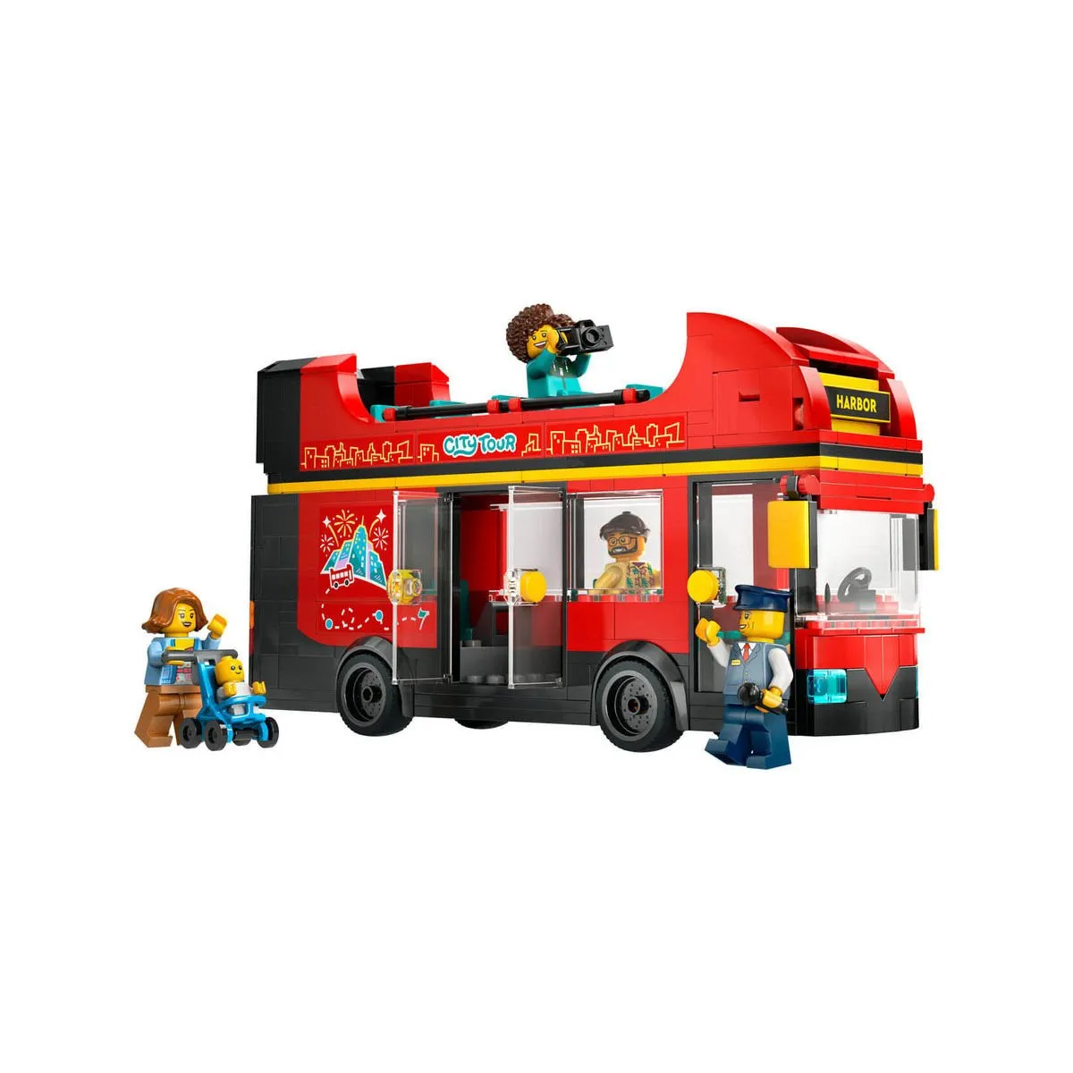 Lego City Kırmızı İki Katlı Tur Otobüsü 384 parça +7 yaş — görsel 2