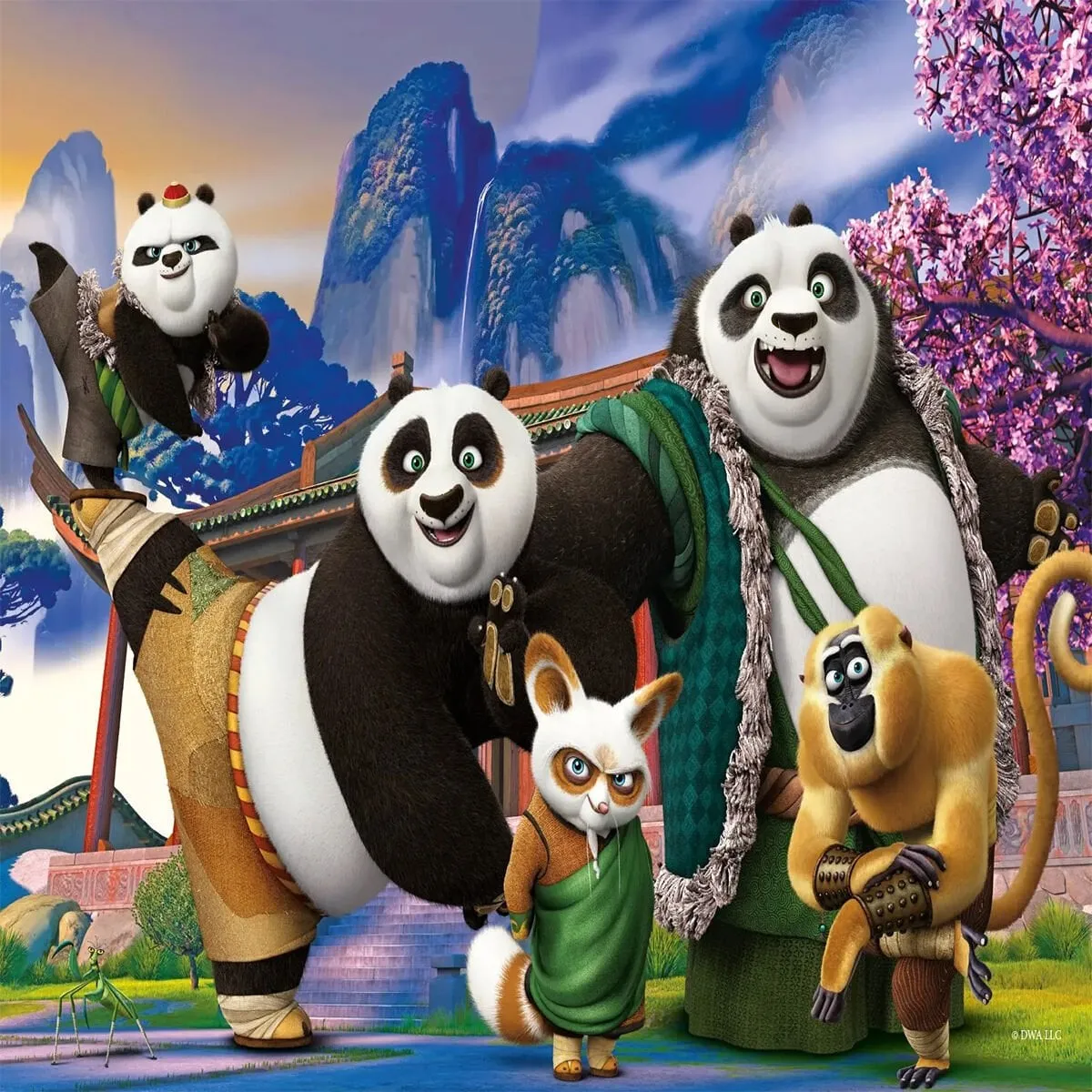 Kung Fu Panda Yapboz Puzzle 100 Parça — görsel 2