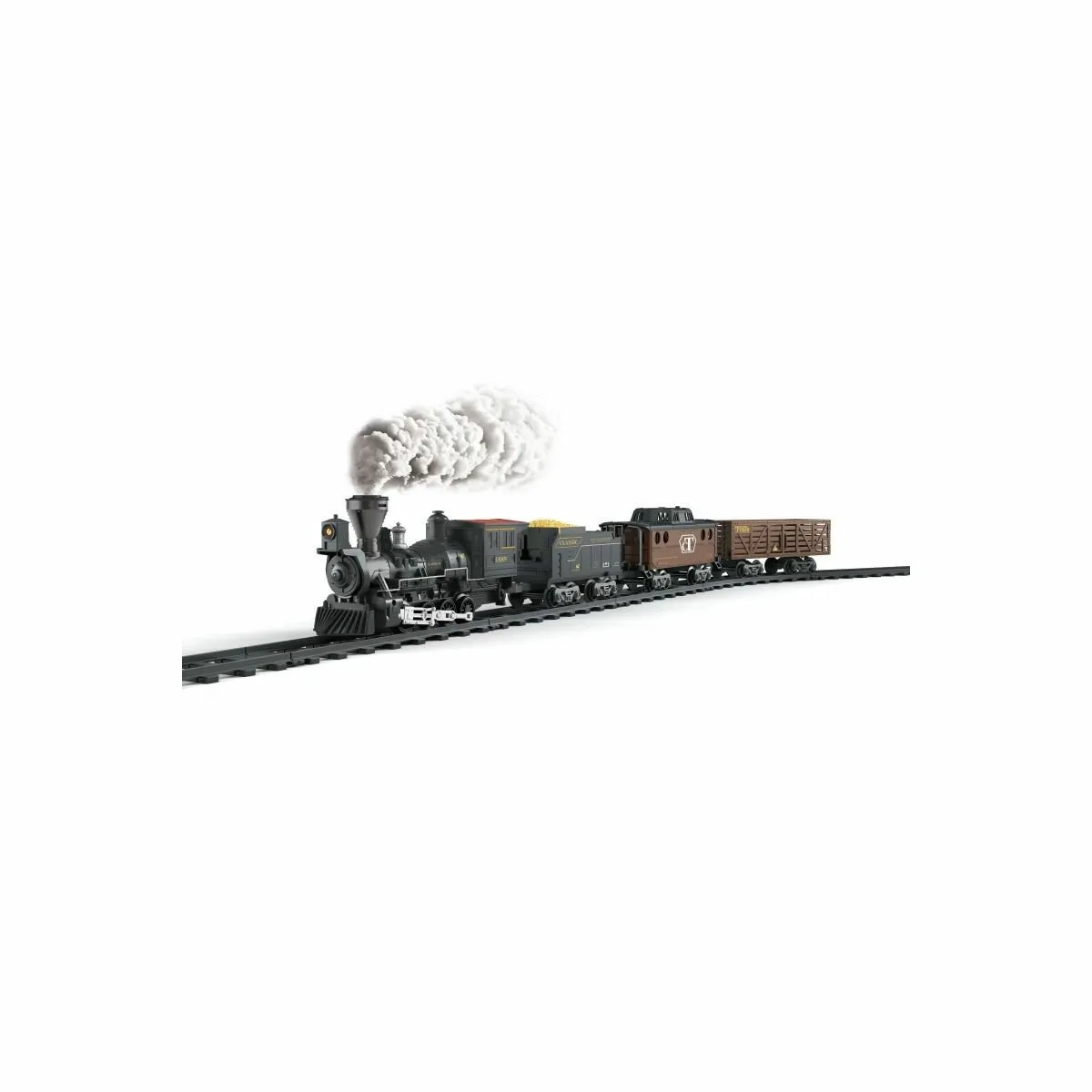 Classic Işıklı ve Sesli Buharlı Tren Seti — görsel 4