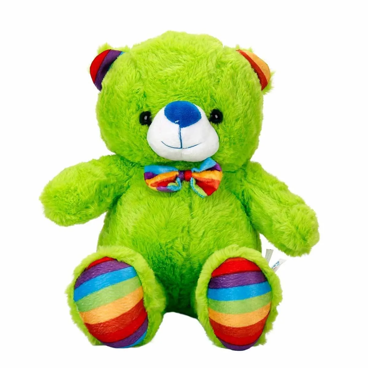 Sunman Kurdeleli Renkli Peluş Ayı 30 cm — görsel 6