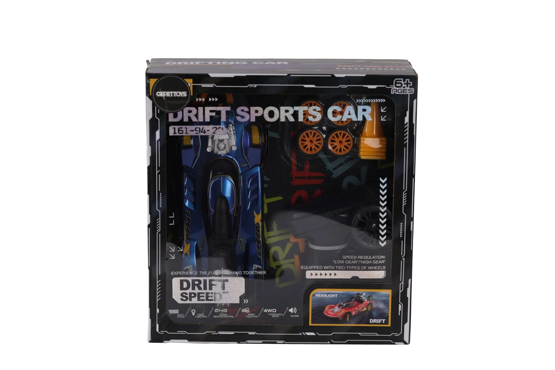 2 4G Kontrol Duman Atan Yüksek Hızlı Yedek Drift Tekerli Araçlar — görsel 2