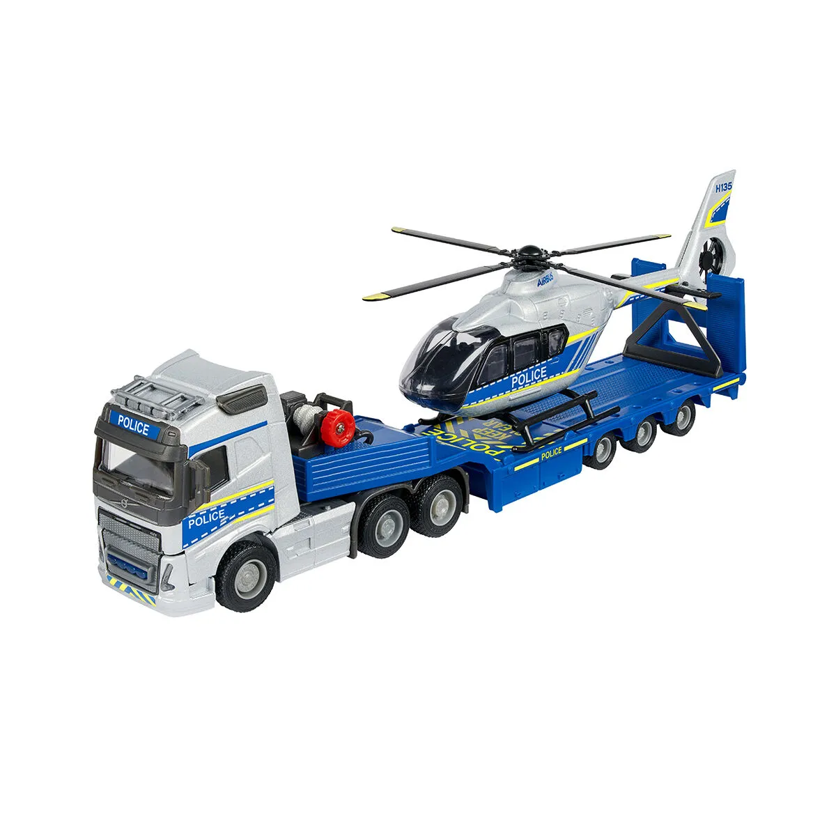 Volvo Truck + Airbus Police Helicopter