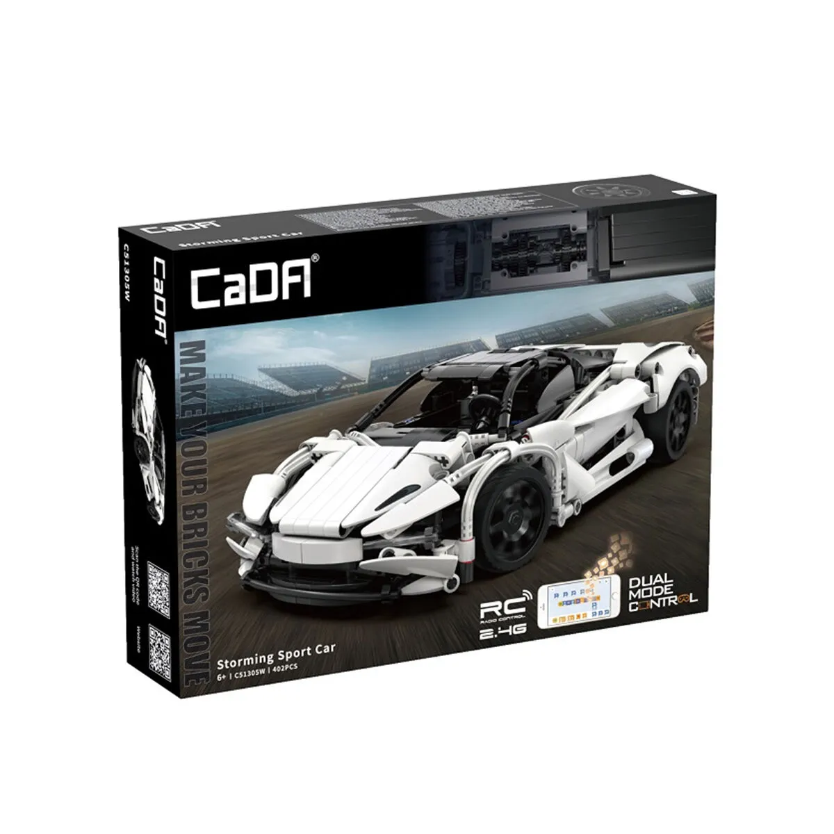 Cada Storm Spor Araba 402 Parça Yapı Bloğu — görsel 4