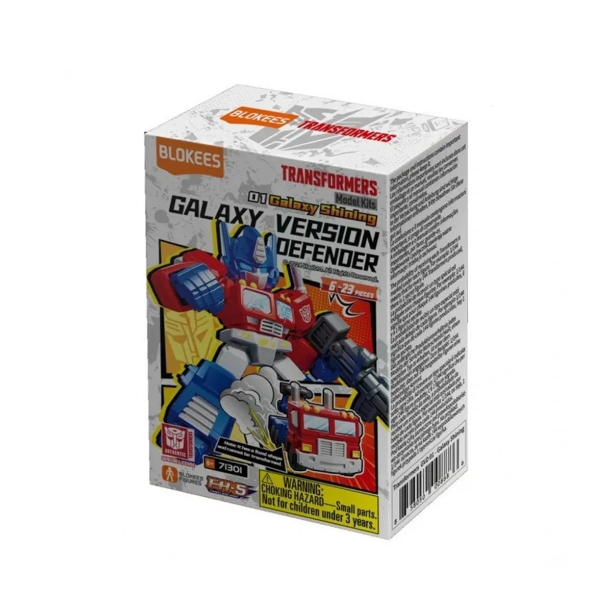 SUN-BLO-FİGÜR TRANSFORMERS DEFENDER VERSİYON 01 TRNS 12D