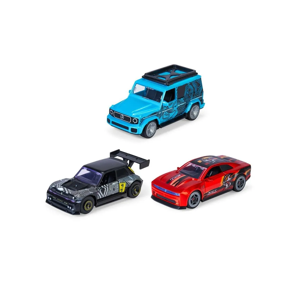 Pulback Racer 3-asst with pull back steering function opening do — görsel 5
