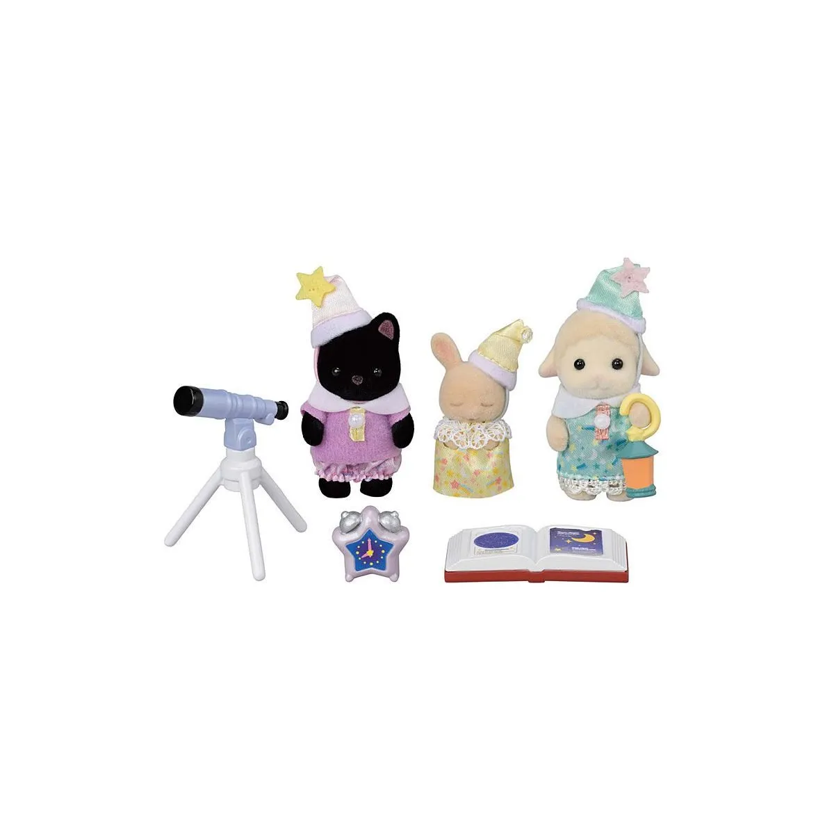 Sylvanian Families Anaokulu Arkadaşları Pijama Partisi Üçlüsü +4 yaş — görsel 2