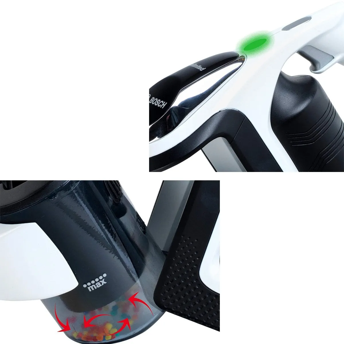 Bosch Oyuncak Beyaz Elektrik Süpürgesi Sesli + Işıklı — görsel 5