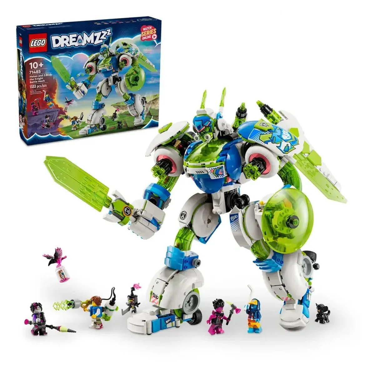 Lego DREAMZzz Mateo ve Şövalye Z-Blob Savaş Robotu 1333 parça +10 yaş