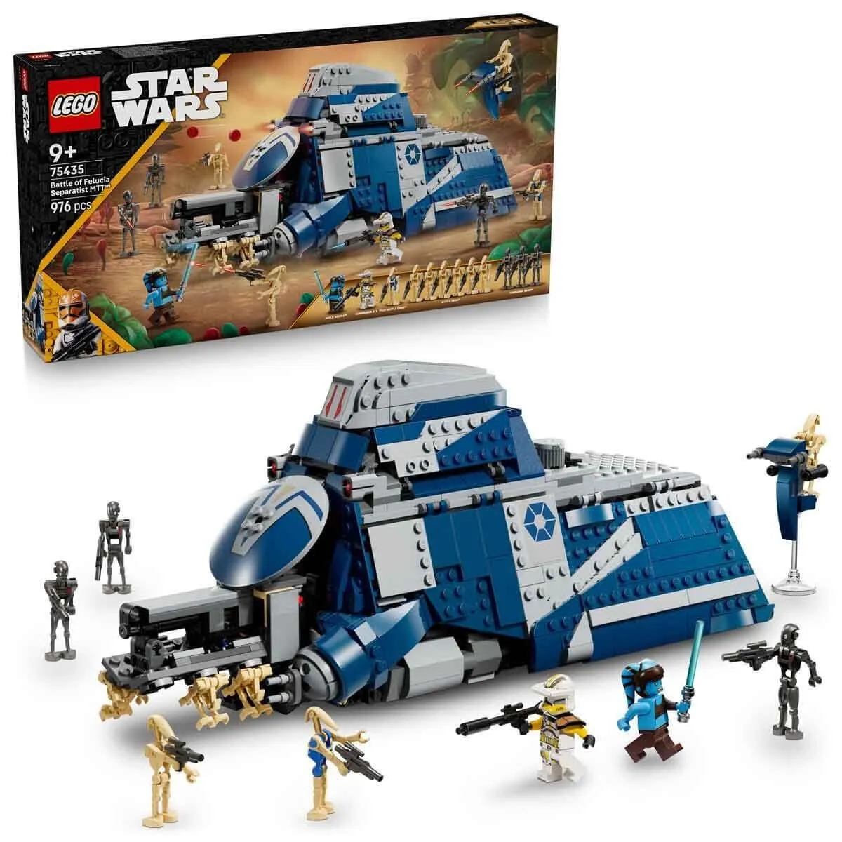 LEGO® Star Wars™ Felucia Savaşı Separatist MTT 976 parça +9 yaş
