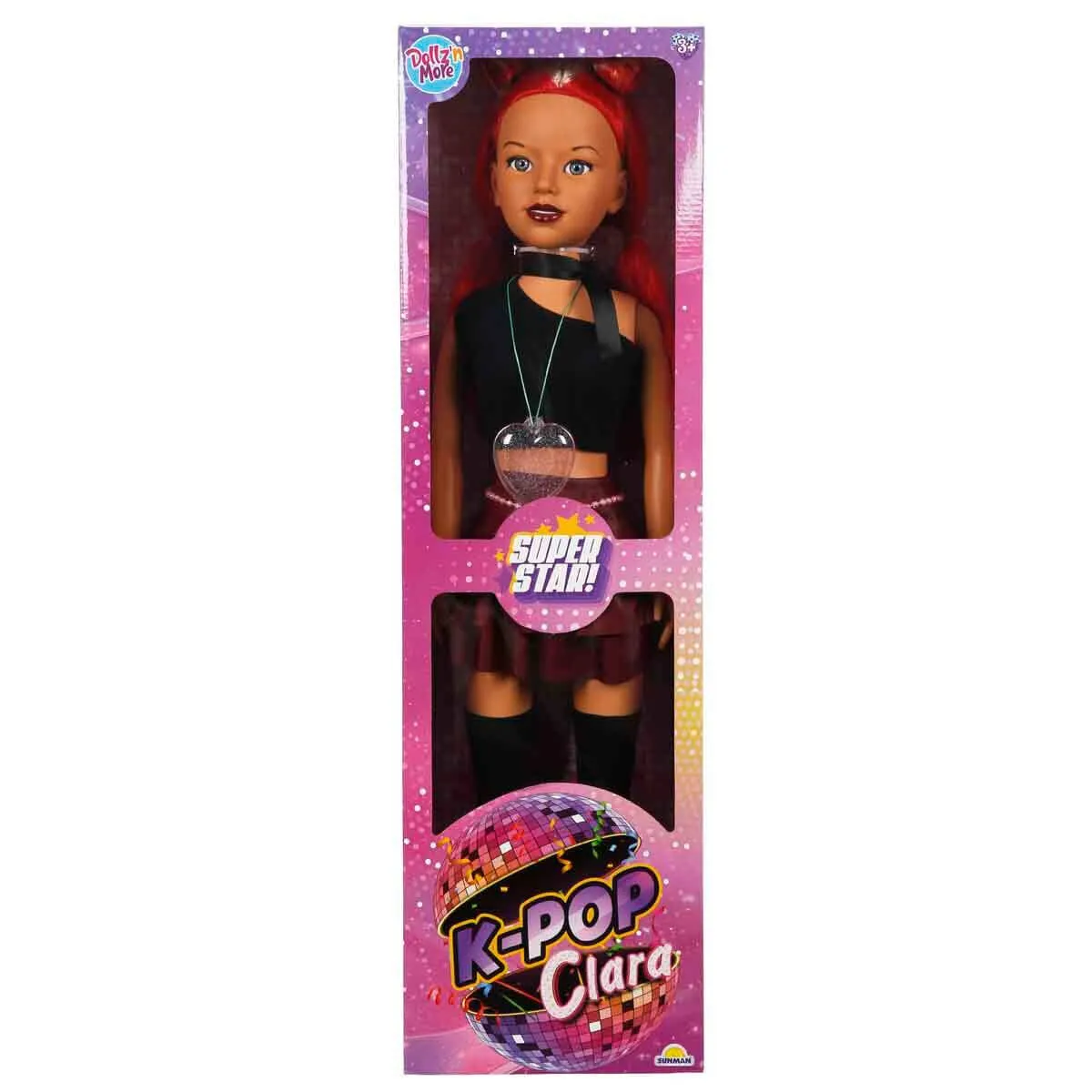 K-Pop Clara Super Star Series-1 80 Cm Bebek (SUSABC-DZM-MNK BEBEK CLARA K-POP SUPER STAR SERIES-1 80 CM 2A) — görsel 6