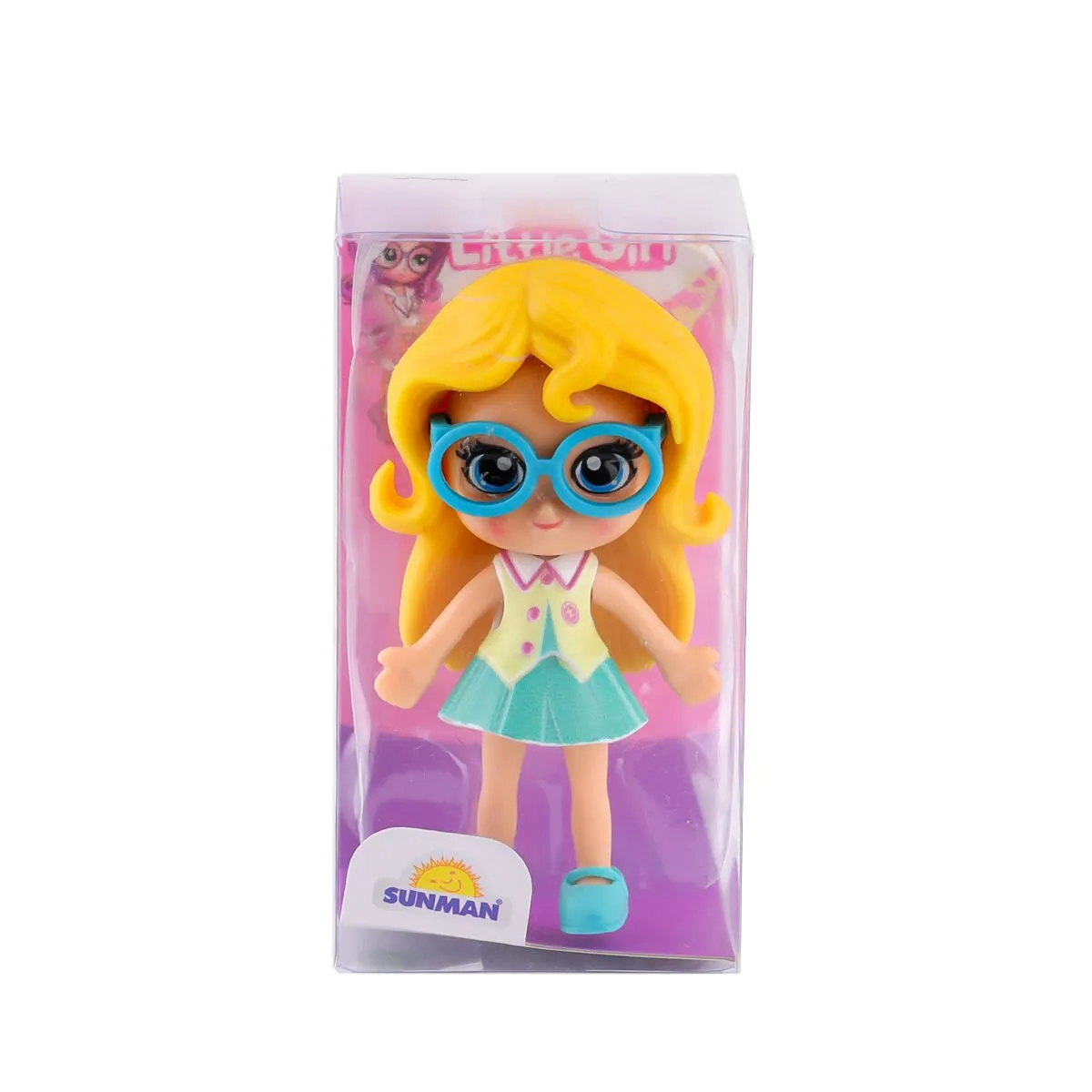 Sunman Lovely Little Girl Bebek 9-10 cm — görsel 4