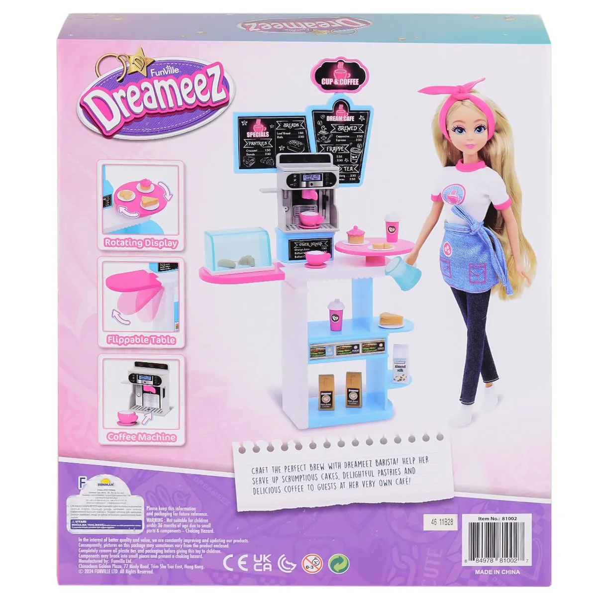 Dreameez Bebek ve Kafe Oyun Seti — görsel 2